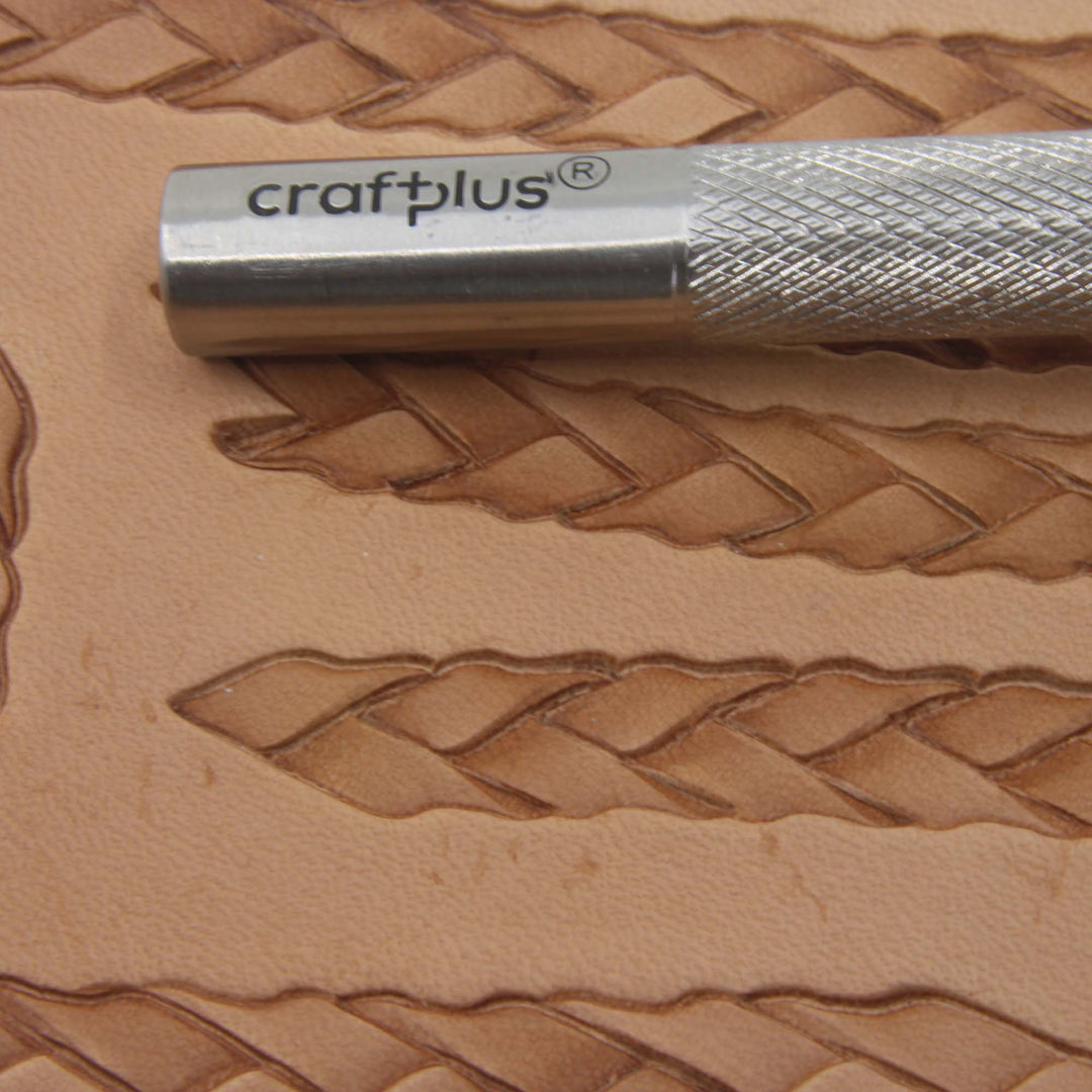 Double Woven Braid Border Stainless Steel Stamp - Pro Leather Carvers