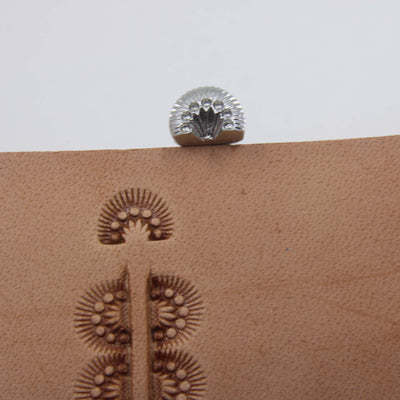 Small 7-Seed Border Stamp - Stainless Steel | Pro Leather Carvers