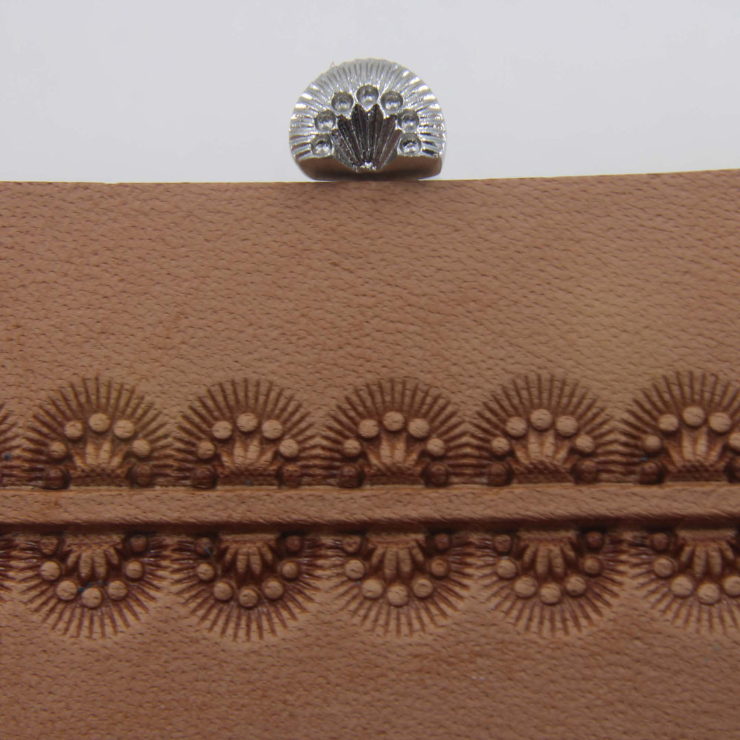 Small 7-Seed Border Stamp - Stainless Steel | Pro Leather Carvers