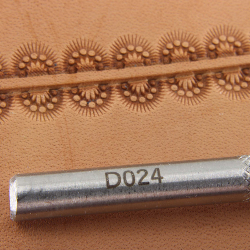 Small 7-Seed Border Stamp - Stainless Steel | Pro Leather Carvers