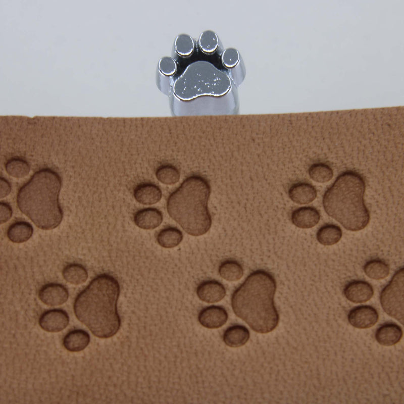 O010 Small Paw Print Leather Stamping Tool | Pro Leather Carvers