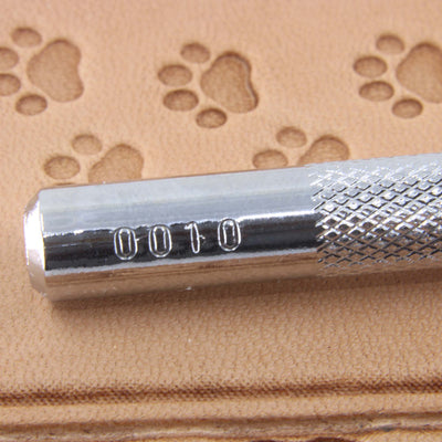 O010 Small Paw Print Leather Stamping Tool | Pro Leather Carvers