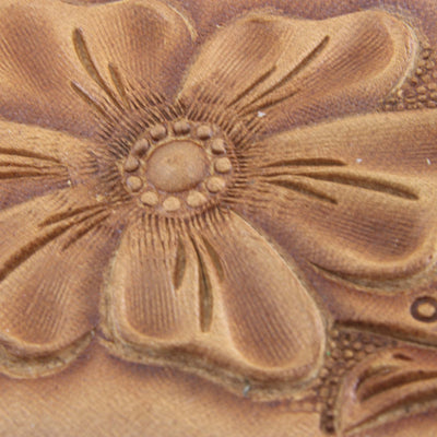 Large 12-Seed Flower Center Stainless Steel Stamp - Pro Leather Carvers