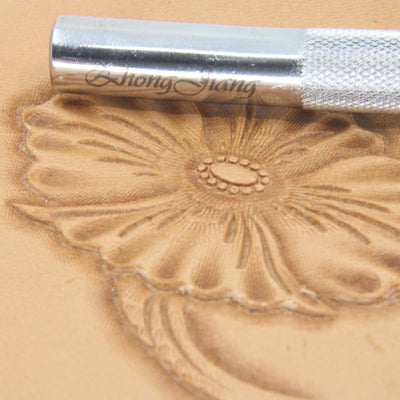 Oval Flower Center Stamp - Stainless Steel | Pro Leather Carvers