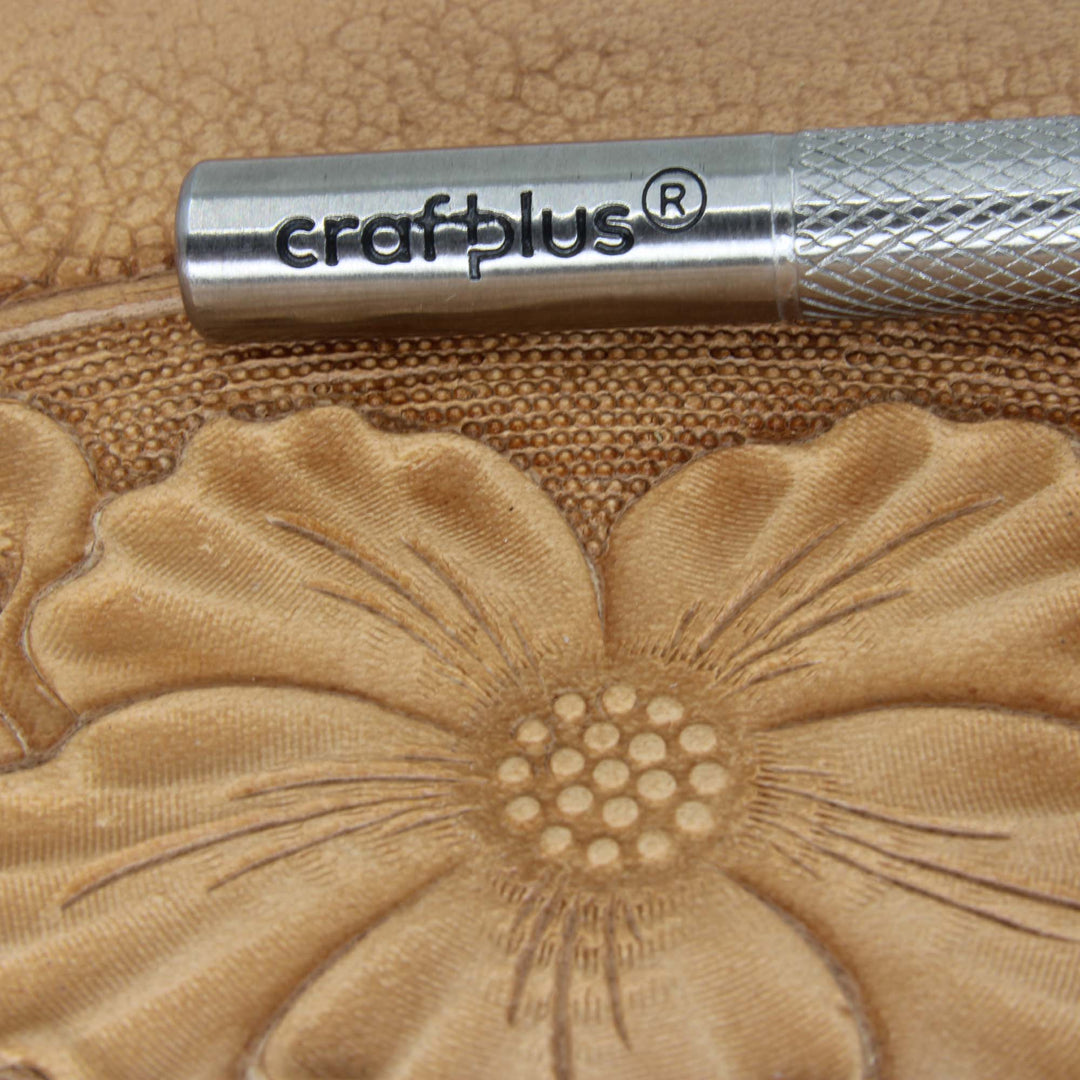 Large Cluster Flower Center Stainless Steel Stamp - Pro Leather Carvers