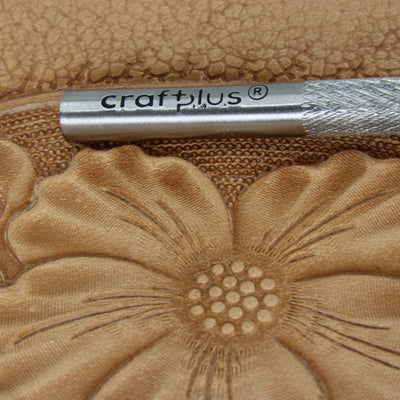 Thin Center Shader Stainless Steel Stamp - Pro Leather Carvers