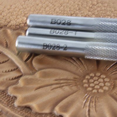 Set of 3 Smooth Beveler Tools - Stainless Steel | Pro Leather Carvers