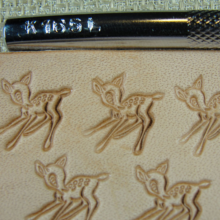 K165L Baby Deer Fawn Leather Stamping Tool | Pro Leather Carvers