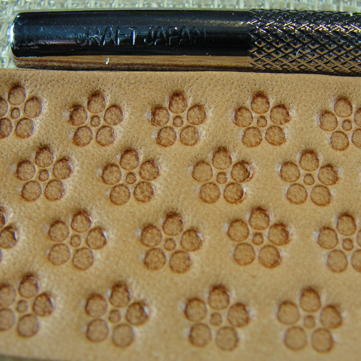 O11-2 Small Flower Leather Stamp - Craft Japan | Pro Leather Carvers