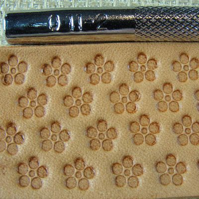 O11-2 Small Flower Leather Stamp - Craft Japan | Pro Leather Carvers