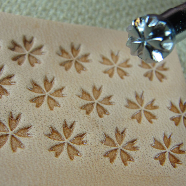 O14 Small Flower Leather Stamping Tool | Pro Leather Carvers