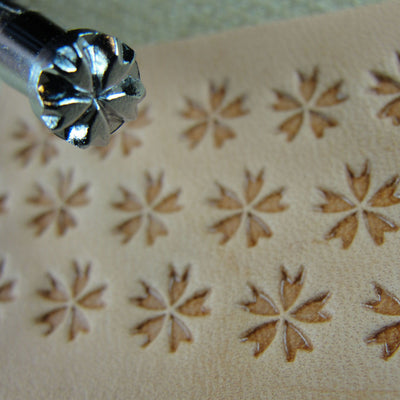 O14 Small Flower Leather Stamping Tool | Pro Leather Carvers
