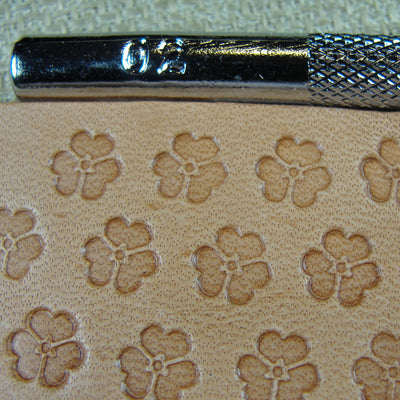 O2 Small Flower Leather Stamping Tool | Pro Leather Carvers
