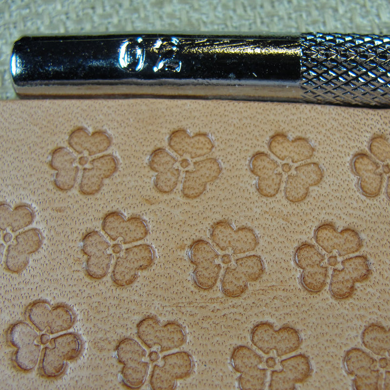 O2 Small Flower Leather Stamping Tool | Pro Leather Carvers