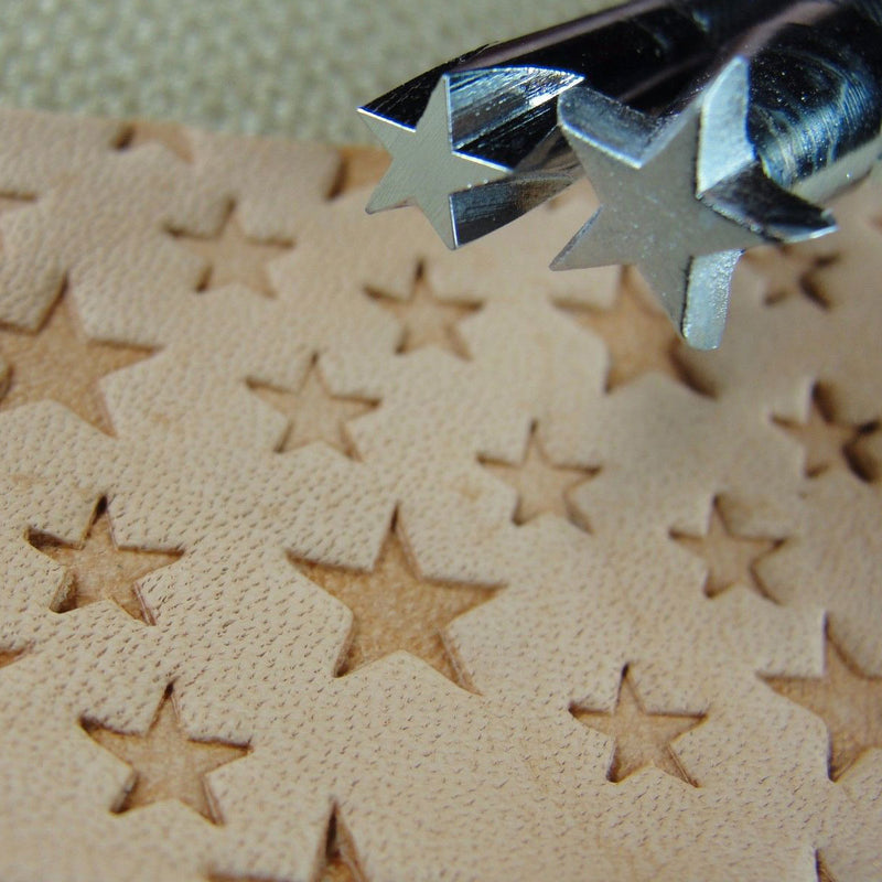 O53/O54 5-Point Star Leather Stamping Tool Set | Pro Leather Carvers