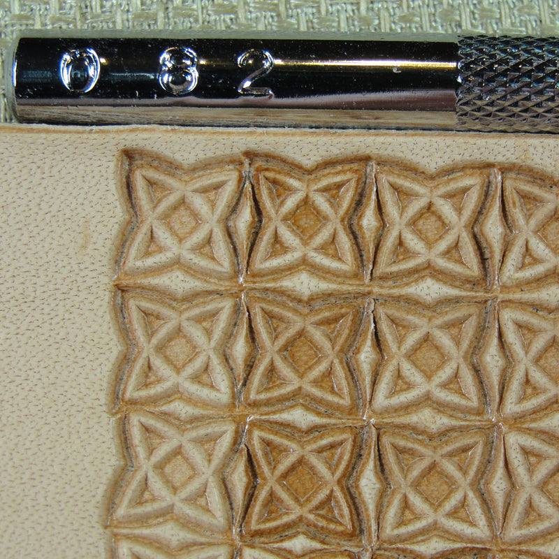 O82 Geometric Box Leather Stamping Tool | Pro Leather Carvers