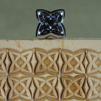 O82 Geometric Box Leather Stamping Tool | Pro Leather Carvers