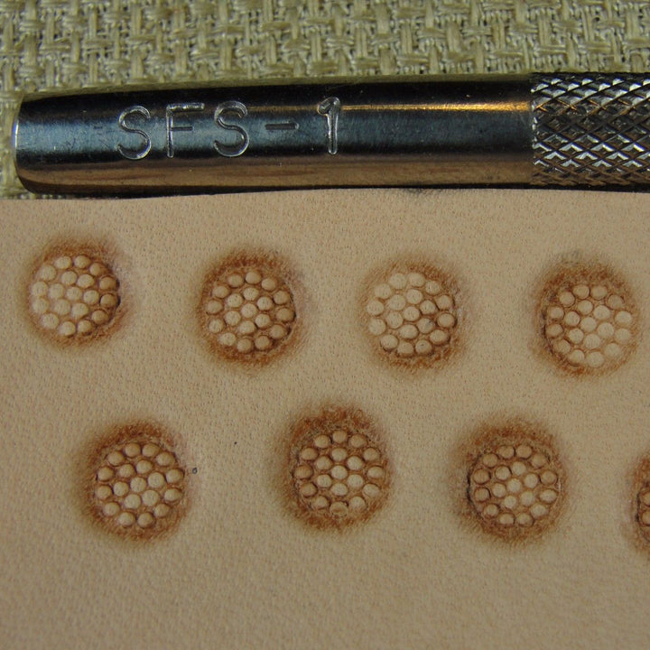 SFS-1 Cluster Flower Leather Stamping Tool | Pro Leather Carvers