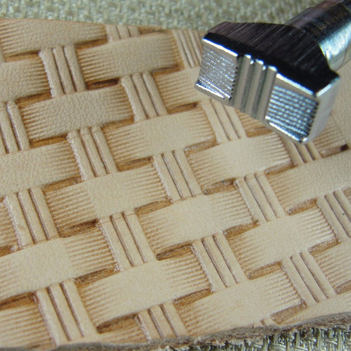 X534 Bar Basket Weave Leather Stamping Tool | Pro Leather Carvers