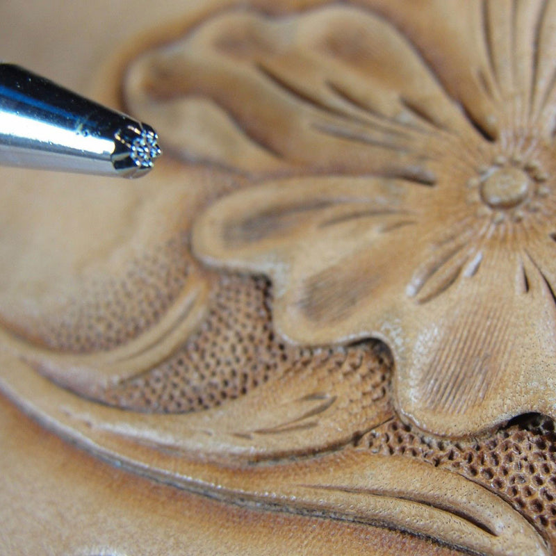 A100 Background Stippler Leather Stamp | Pro Leather Carvers