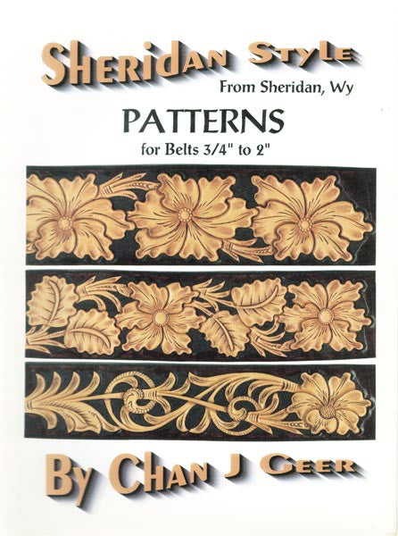 Sheridan Style Patterns for Belts - Chan Geer | Pro Leather Carvers
