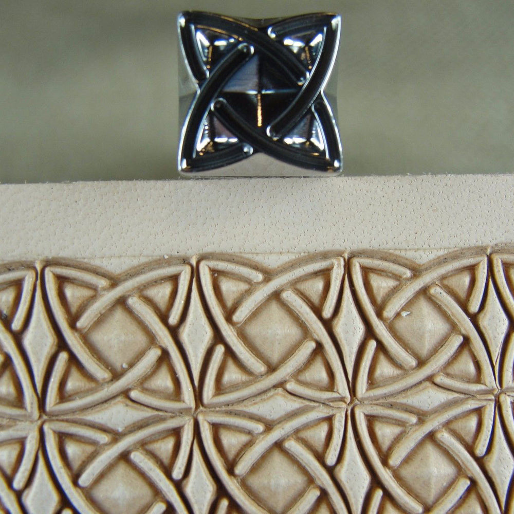Celtic Box Geometric Leather Stamp - Barry King | Pro Leather Carvers
