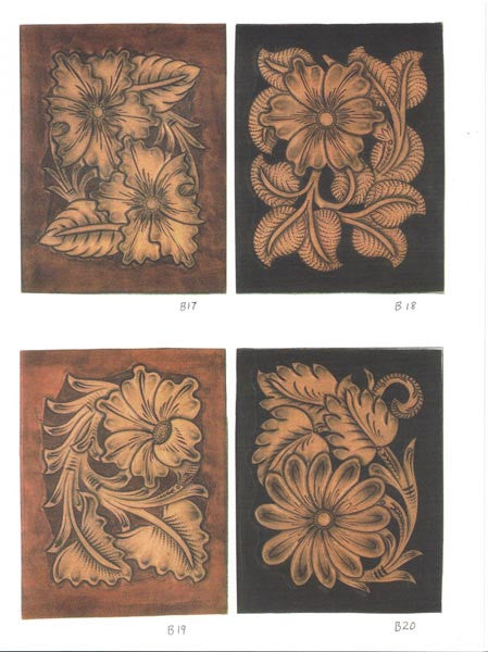 Sheridan Style Checkbook and Billfold Patterns | Pro Leather Carvers