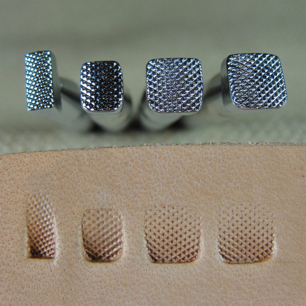 Checkered Beveler Leather Stamp Set - Japan | Pro Leather Carvers