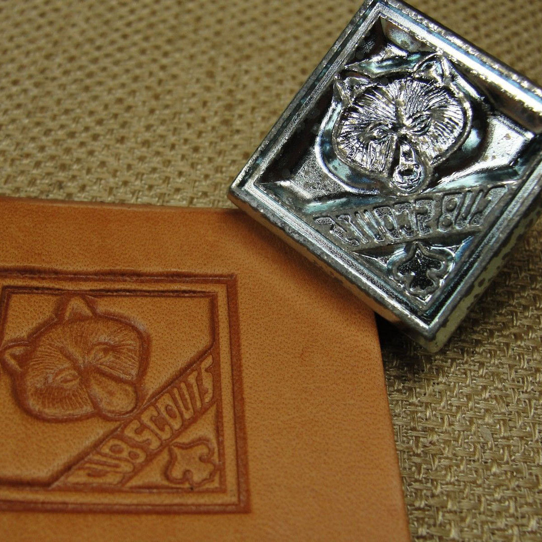3D Cub Scouts Logo Leather Stamp | Pro Leather Carvers
