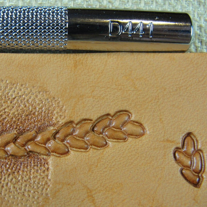 D441 Small Double Braid Leather Stamp - Pro Leather Carvers