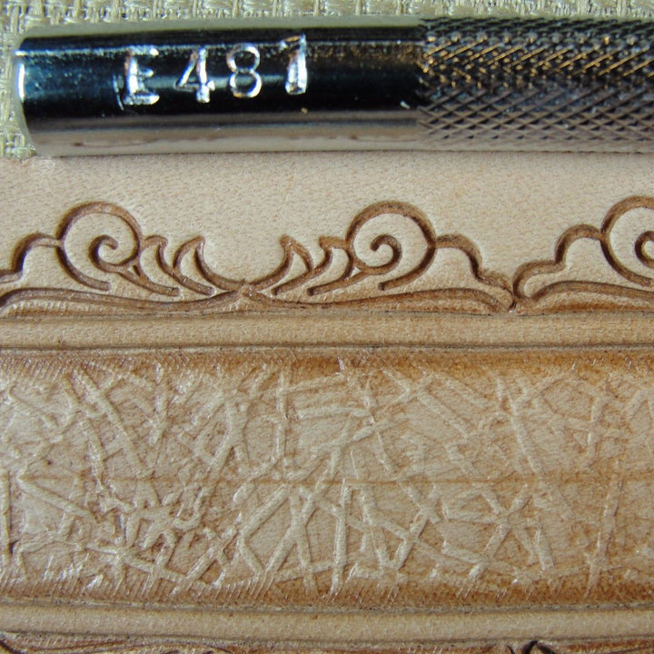 E481 Background Matting Leather Stamp | Pro Leather Carvers