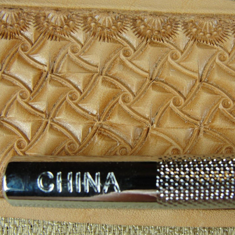 E685-S Small Crazy Legs Geometric Leather Stamp | Pro Leather Carvers