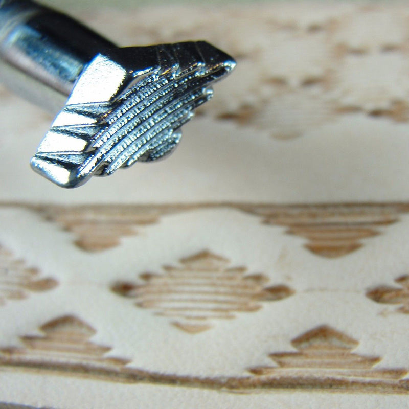 F926D Diamond Geometric Leather Stamp | Pro Leather Carvers