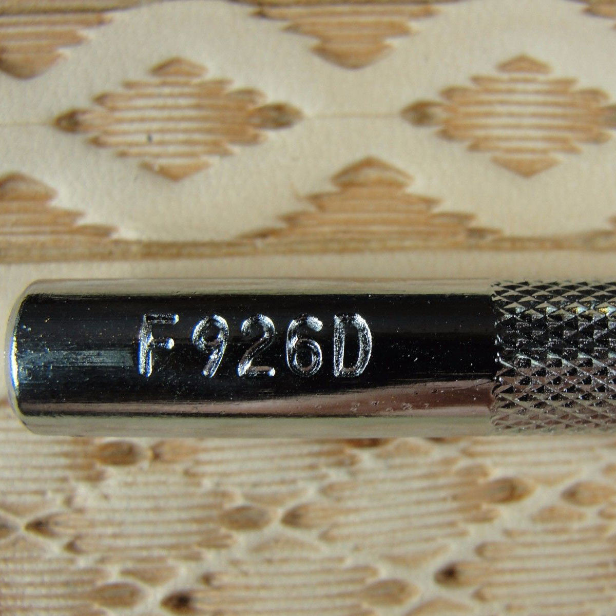 Diamond Geometric Stamp, F926D, Leather Stamping Tool