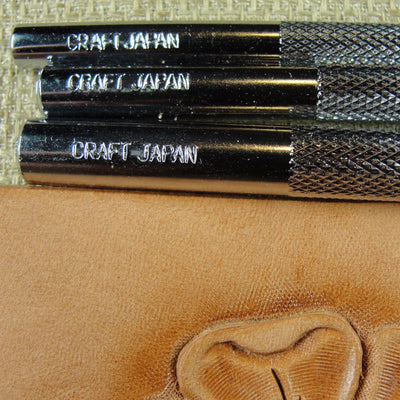Fine Checkered Matting Background Leather Tools | Pro Leather Carvers
