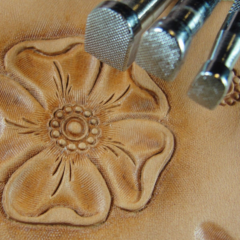 Fine Checkered Matting Background Leather Tools | Pro Leather Carvers