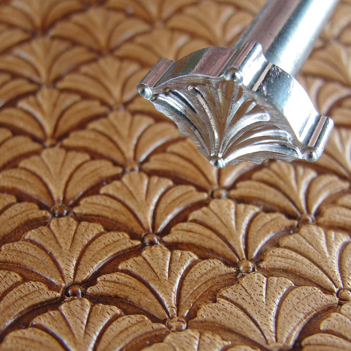 Floral Geometric Stamp - Stainless Steel | Pro Leather Carvers