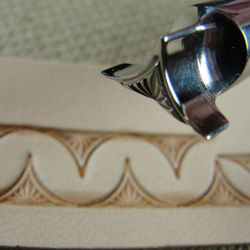 Lined Half Box Border Leather Stamp - Barry King | Pro Leather Carvers