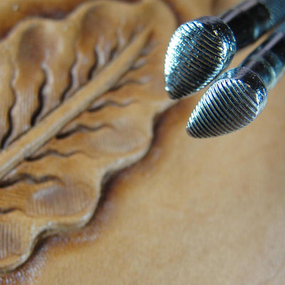 P211/P216 Horizontal Pear Shader Stamp Set | Pro Leather Carvers