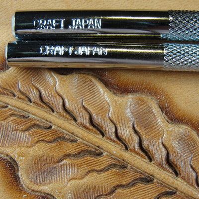 P211/P216 Horizontal Pear Shader Stamp Set | Pro Leather Carvers