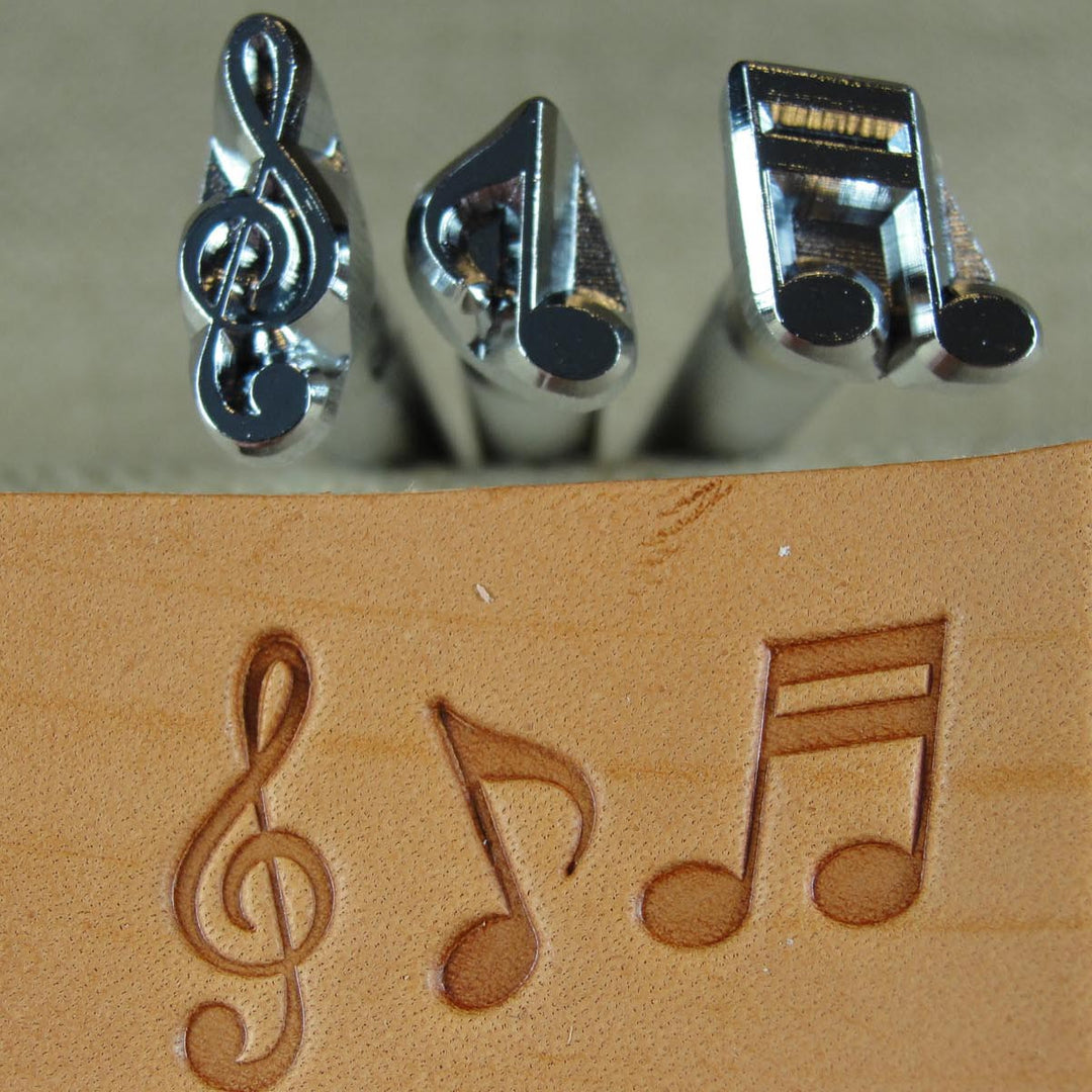 Music Notes Leather Stamp Set - Craft Japan | Pro Leather Carvers