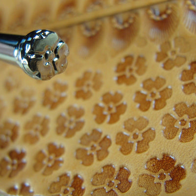 O134 Small Flower Leather Stamp - Kyoshin Elle | Pro Leather Carvers
