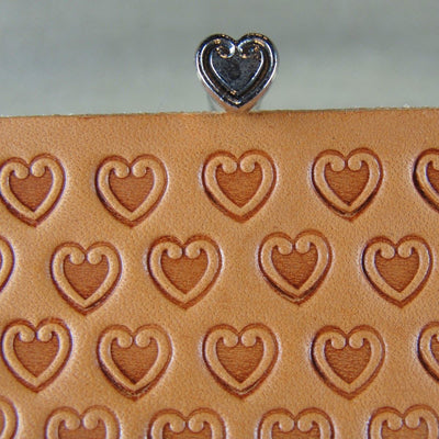 O53 Small Heart Geometric Leather Stamp | Pro Leather Carvers