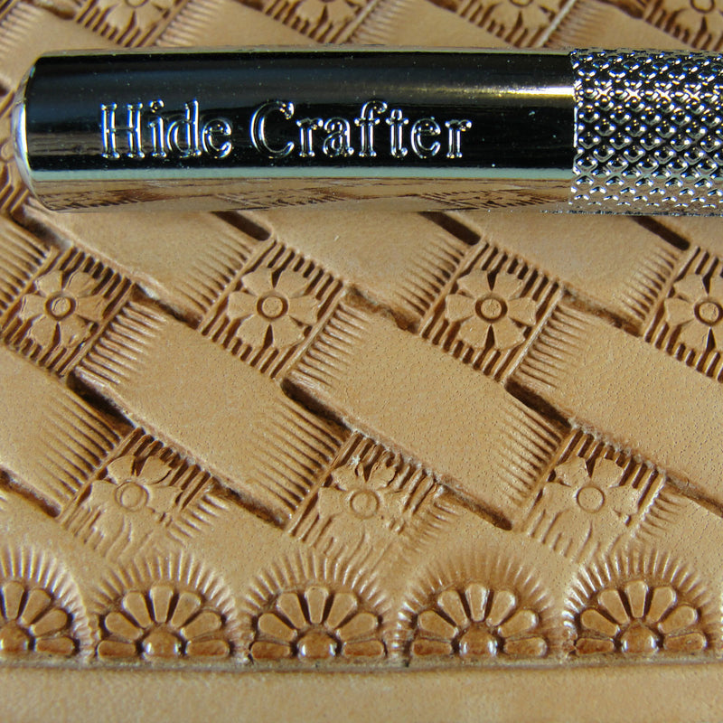 7-Petal Border Leather Stamp - Hide Crafter | Pro Leather Carvers