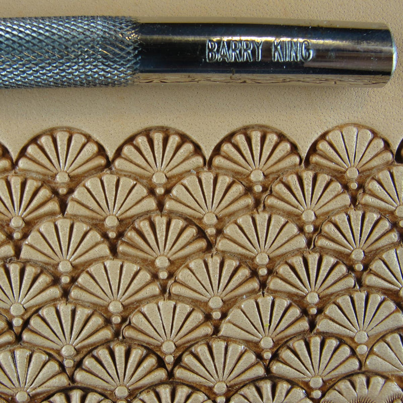 Petal Shell Geometric Leather Stamp - Barry King | Pro Leather Carvers