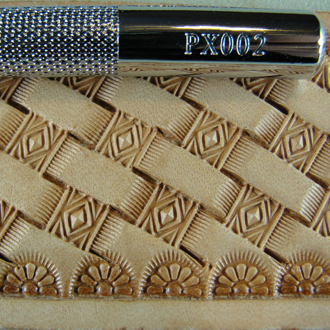 Diamond Basket Leather Stamp - Hide Crafter | Pro Leather Carvers