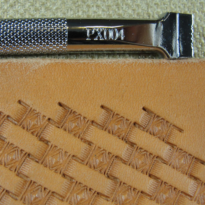 Small Diamond Basket Weave Leather Stamp | Pro Leather Carvers