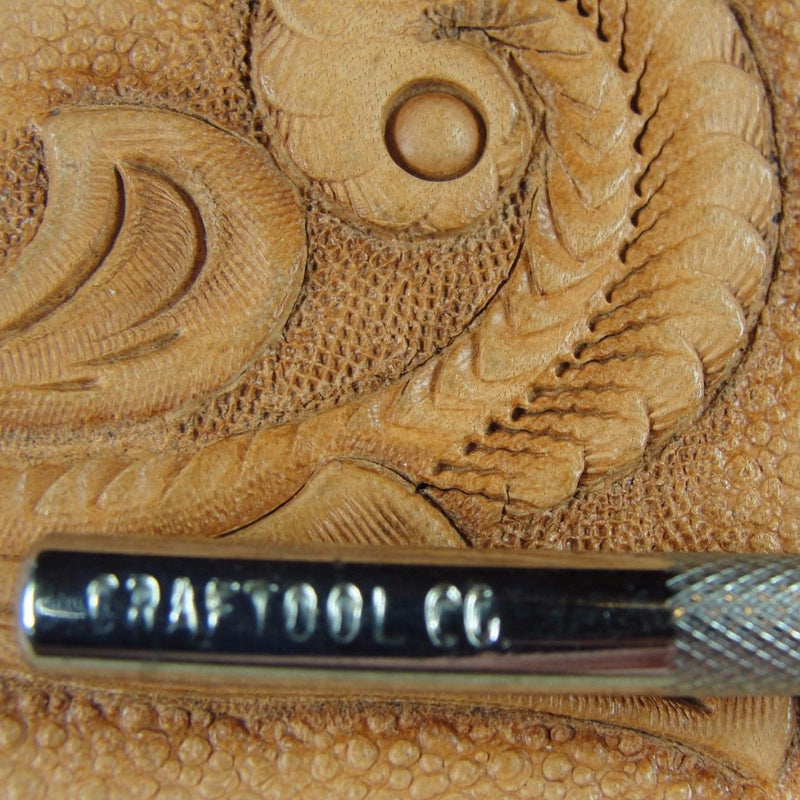 Vintage Craftool 431 Camouflage Leather Stamp | Pro Leather Carvers