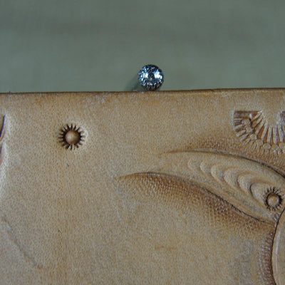 Vintage Craftool 705 Lined Seeder Leather Stamp | Pro Leather Carvers