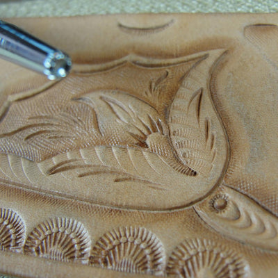 Vintage Craftool 705 Lined Seeder Leather Stamp | Pro Leather Carvers